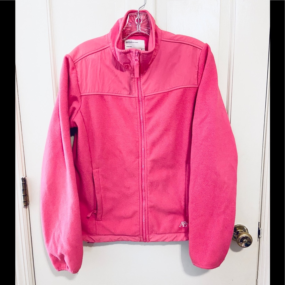 🌸 Aeropostale pink fleece warm jacket north face